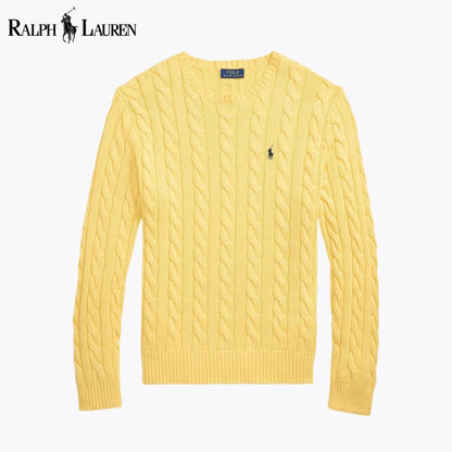 𝑅𝐿 Classic Cable-Knit Sweater
